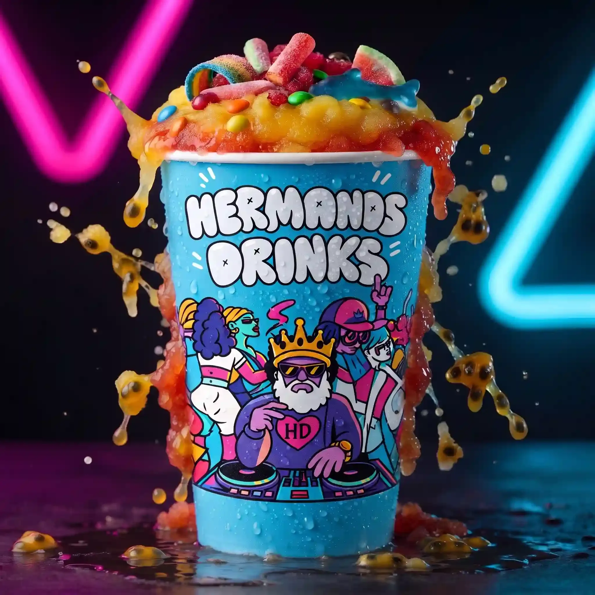 Sex on the Beach — granizados de Hermanos Drinks, con o sin licor