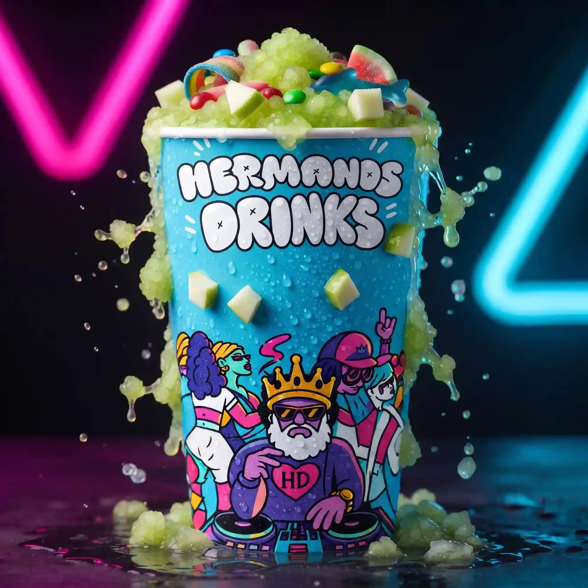 Smirnoff — granizados de Hermanos Drinks, con o sin licor