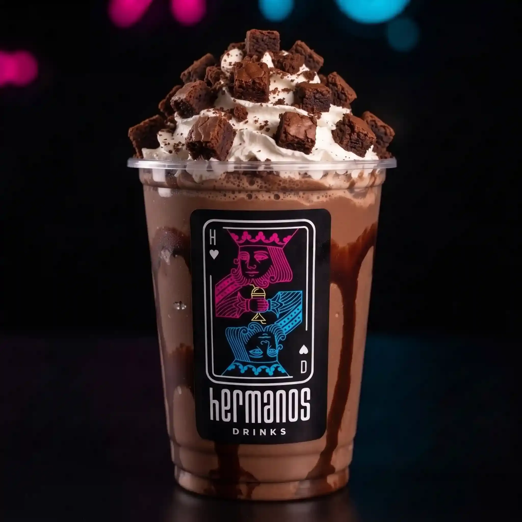 Malteada de Brownie — malteadas de Hermanos Drinks, sin licor