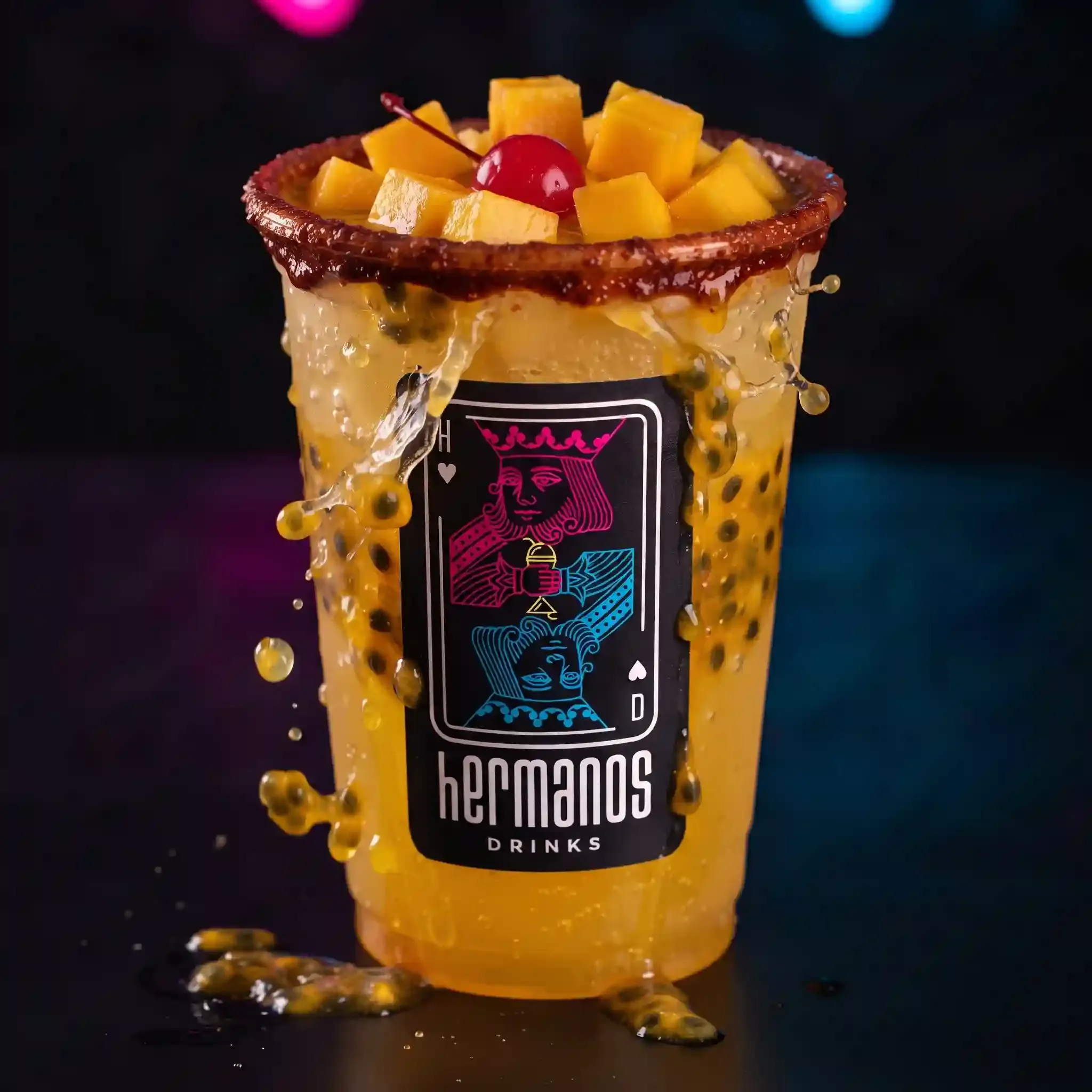 Soda de Maracuyá — sodas saborizadas de Hermanos Drinks, con o sin licor